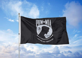 Homissor POW MIA flag, pole not included in packaging