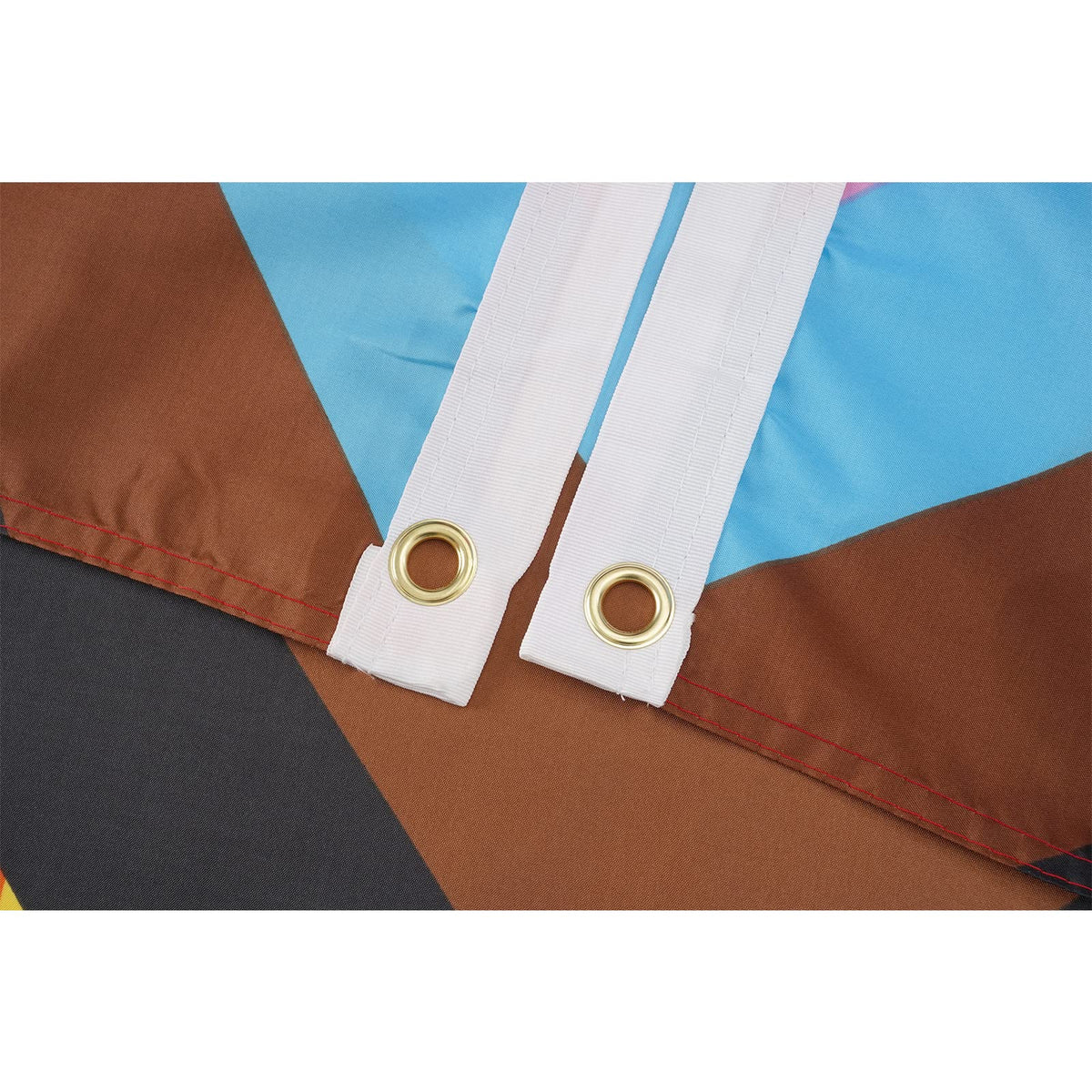 Vibrant, long-lasting colors on both sides of the Homissor progress flag