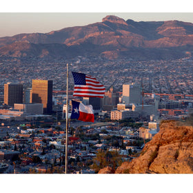Homissor Texas flag 3x5 with four-row lock-stitch hem for longevity.