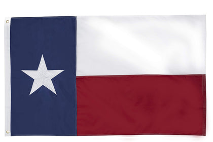Homissor Texas flag 4x6 heavy-duty outdoor with embroidery, built to endure weather.
