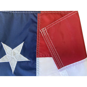 Homissor flag colors stay bright and fly in breeze.