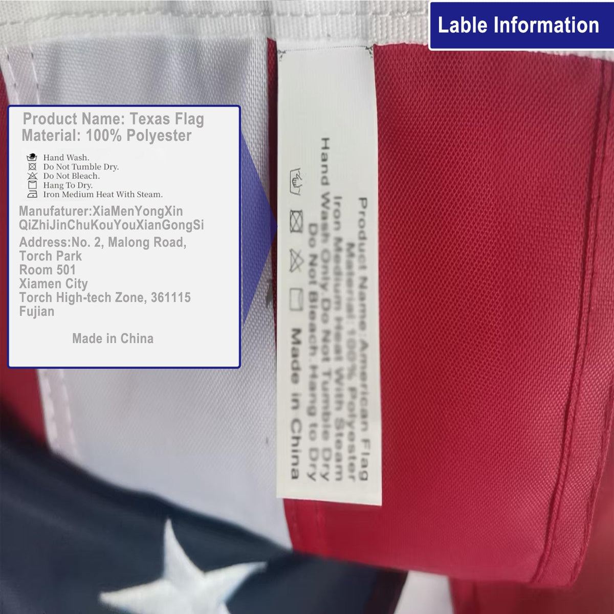 Homissor Texas flag makes a bold, prideful gift for Texas lovers.