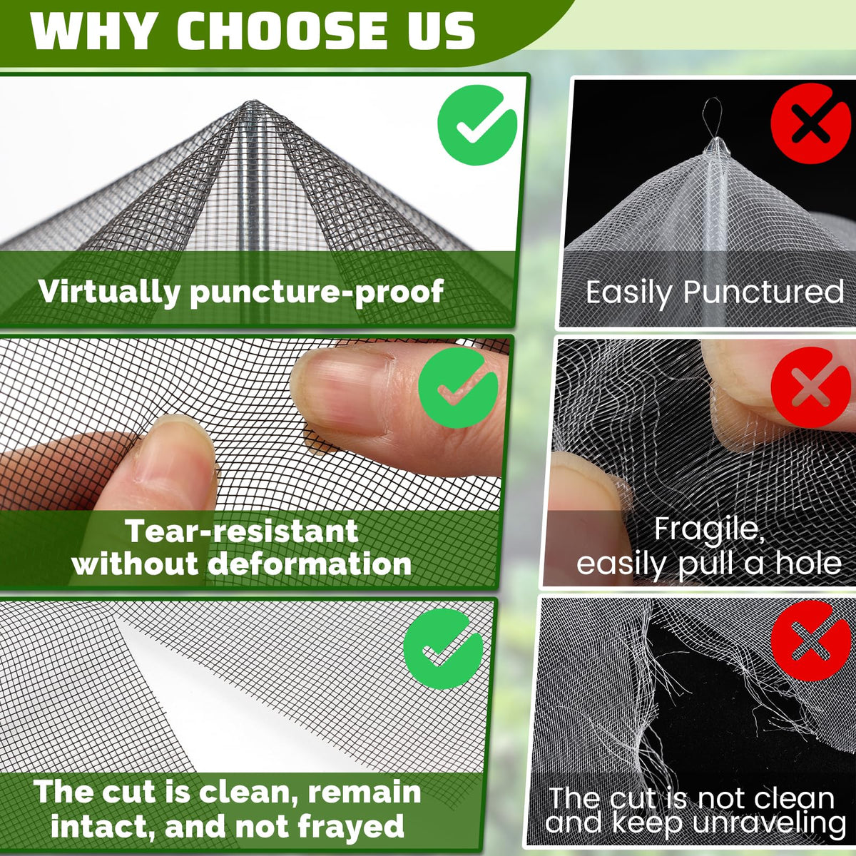 Homiton nano PP material provides breathable, durable garden protection