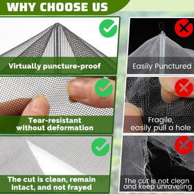 Homiton nano PP material provides breathable, durable garden protection