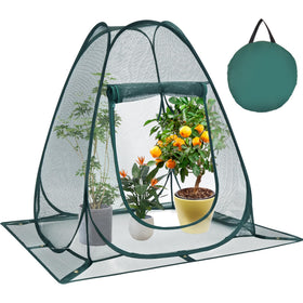 Homiton Pop Up Garden Netting Cover for easy setup and plant protection.