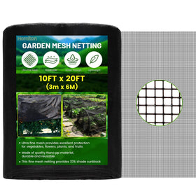 Homiton Stronger Garden Netting ultra-fine mesh protects vegetables from birds