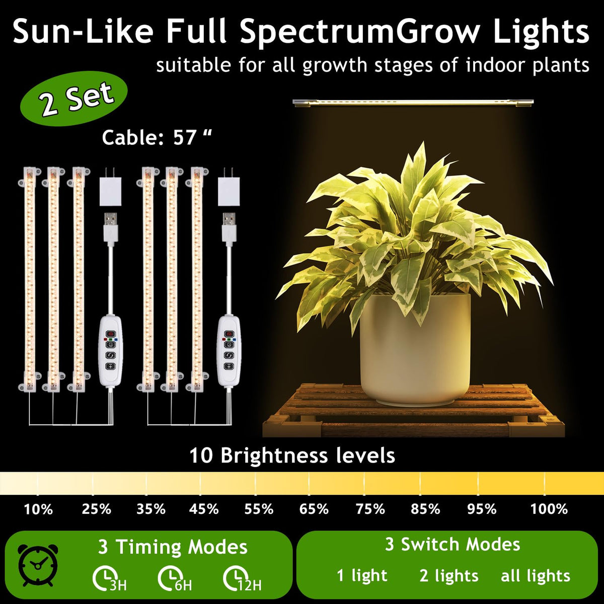 HOMKIRT wooden multi-tier plant shelf showcasing sturdy display.