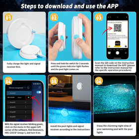 Homly app control interface showing color options and effects