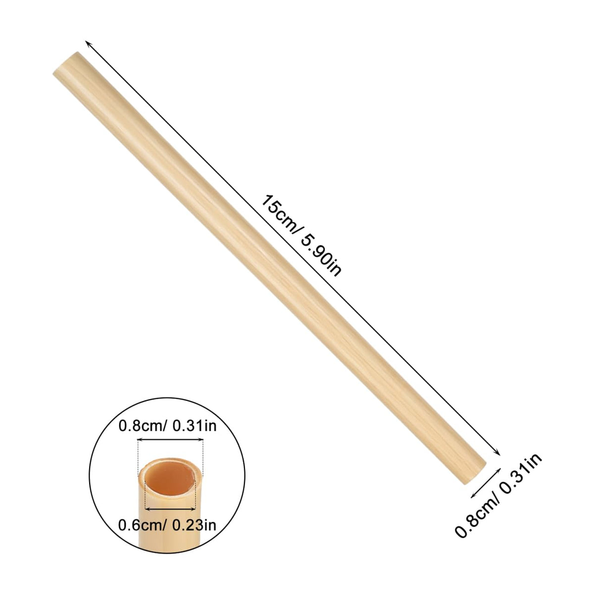 Homoyoyo colony hotel refill tubes ready for your insect hotel pack.