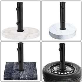 Hompoem pvc sleeve 38mm fits 1.5 inch poles for versatility.