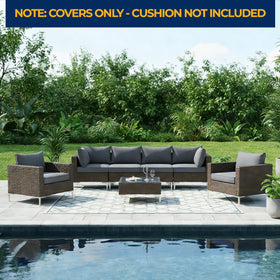 HOMREST slipcovers-only note helps you replace cushions affordably.