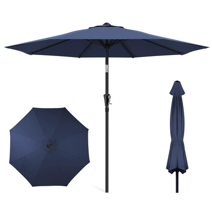 HOMSHADE 7.5ft canopy fabric blocks UV rays and adds color to outdoor spaces.