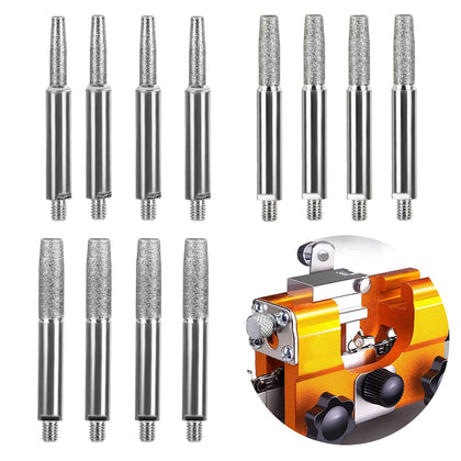 HOMSHIAM diamond sharpening wheel 4mm for precise chainsaw edge restoration