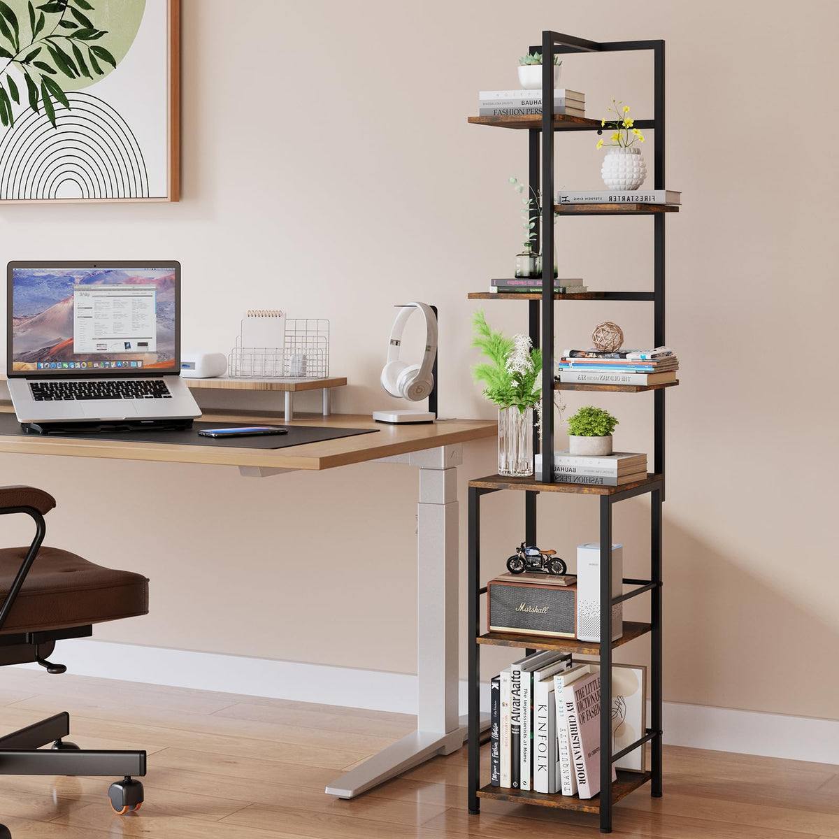 Homsorout easy-assembly design enables quick setup in any room