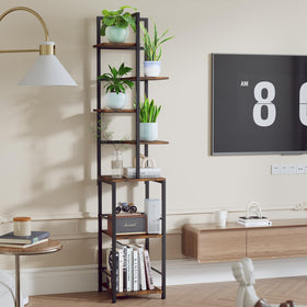 Homsorout doubles as a compact bookshelf for books and keepsakes