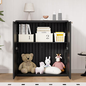 HOMSPARK outdoor-ready cabinet demonstrates weather resistance and easy cleaning