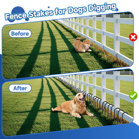 Homwin versatile outdoor stakes for tents, inflatables, and fences.