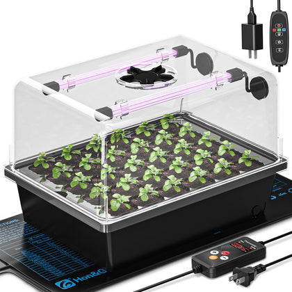 Hon&Guan 30-cell seedling tray enables even germination for reliable propagation.