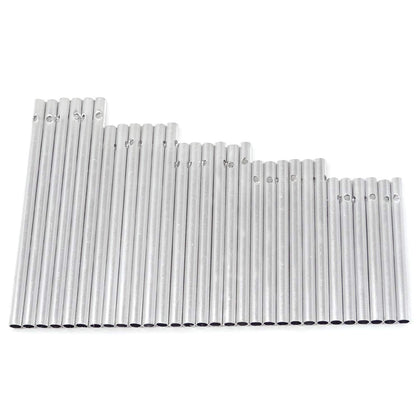Honbay wind chime tubes 7cm for lightweight DIY decor and crisp breeze sounds.