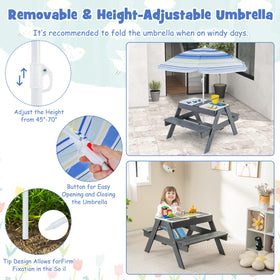 Honey Joy cedar wood frame complements garden furniture outdoors.