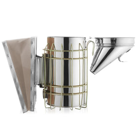 Honey Keeper smoker with large fuel chamber for longer smoke sessions