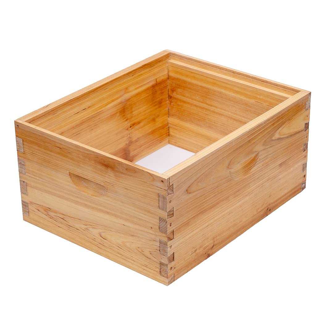 Honey Lake easy-assembly box with pre-drilled holes and included screws.