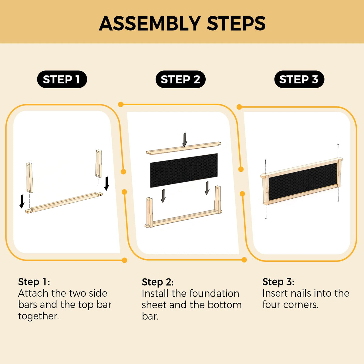Honey Lake inspection-friendly foundation color aids debris checks