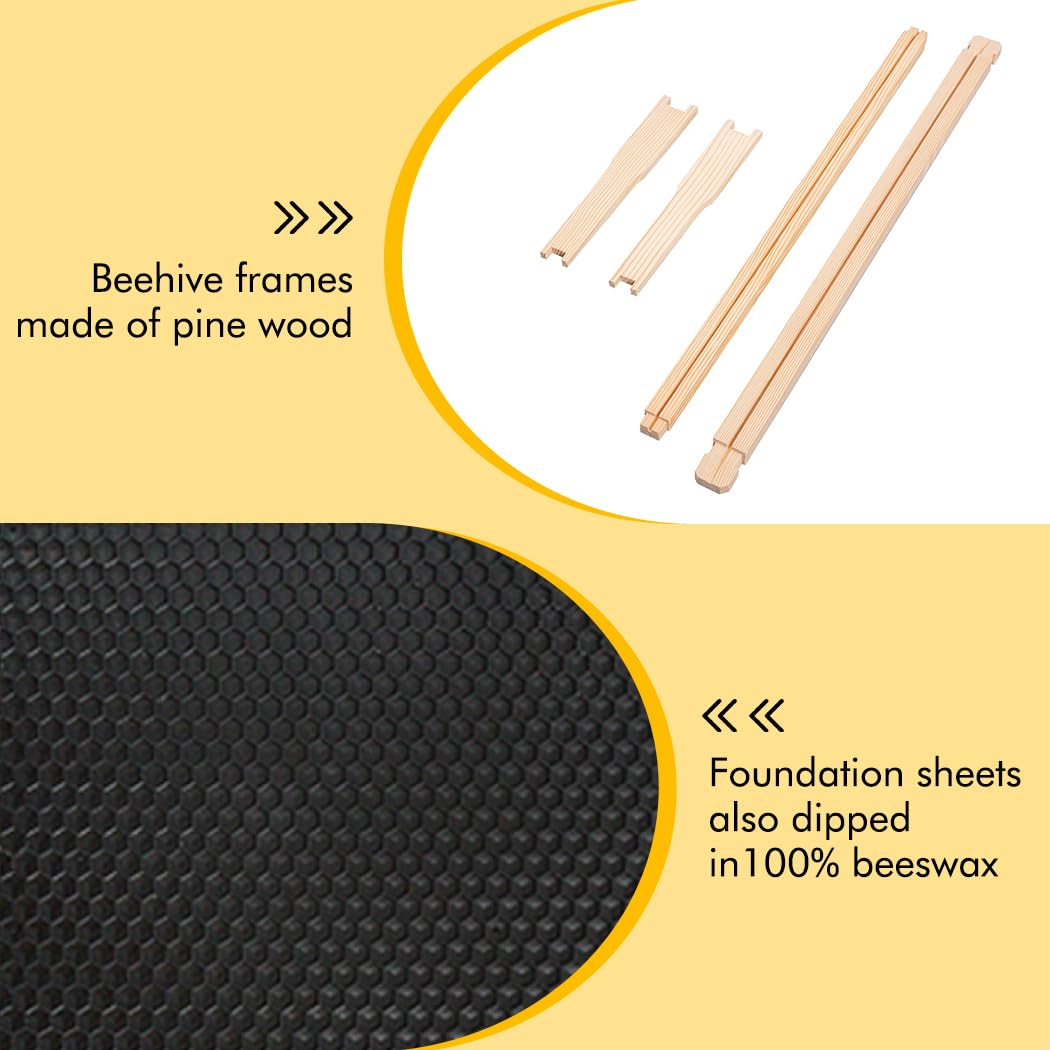 Honey Lake frame with nails included for easy assembly