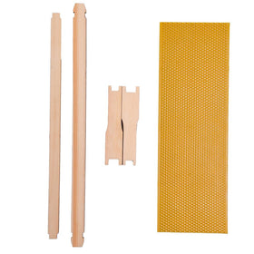 Honey Lake pre-drilled holes and screws simplify assembly process