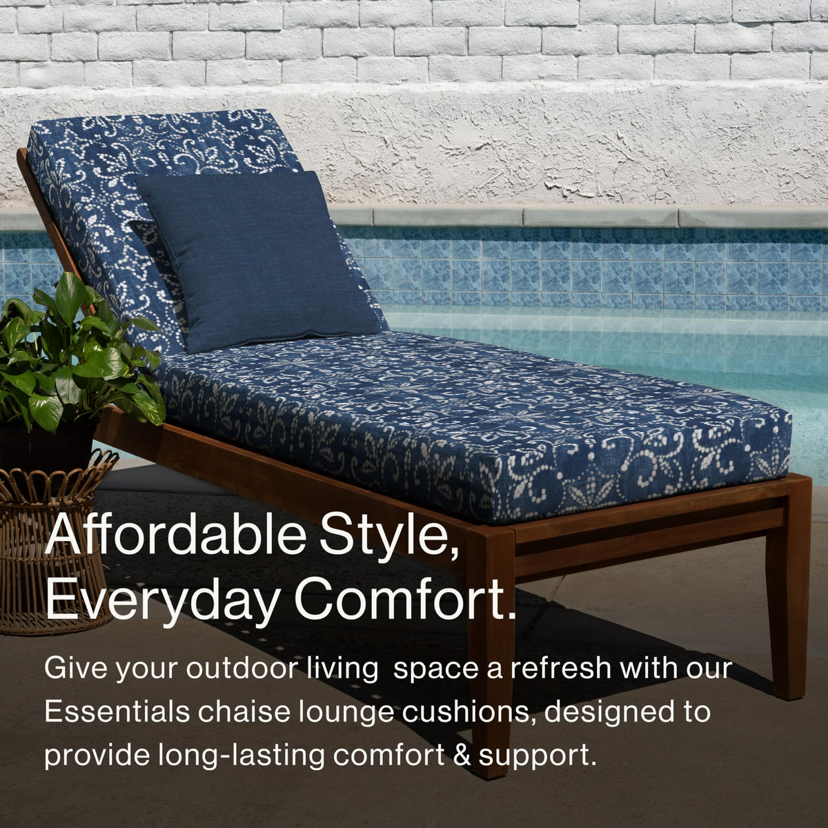 Close-up of Honeycomb weatherproof fabric shows UV resistance and color retention.