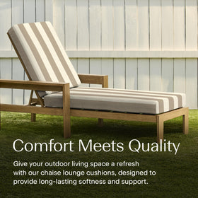 Close-up fabric detail shows weatherproof material resisting fading and stains.