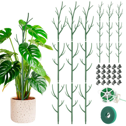 Honeydak monstera stake close-up for flexible indoor plant support.