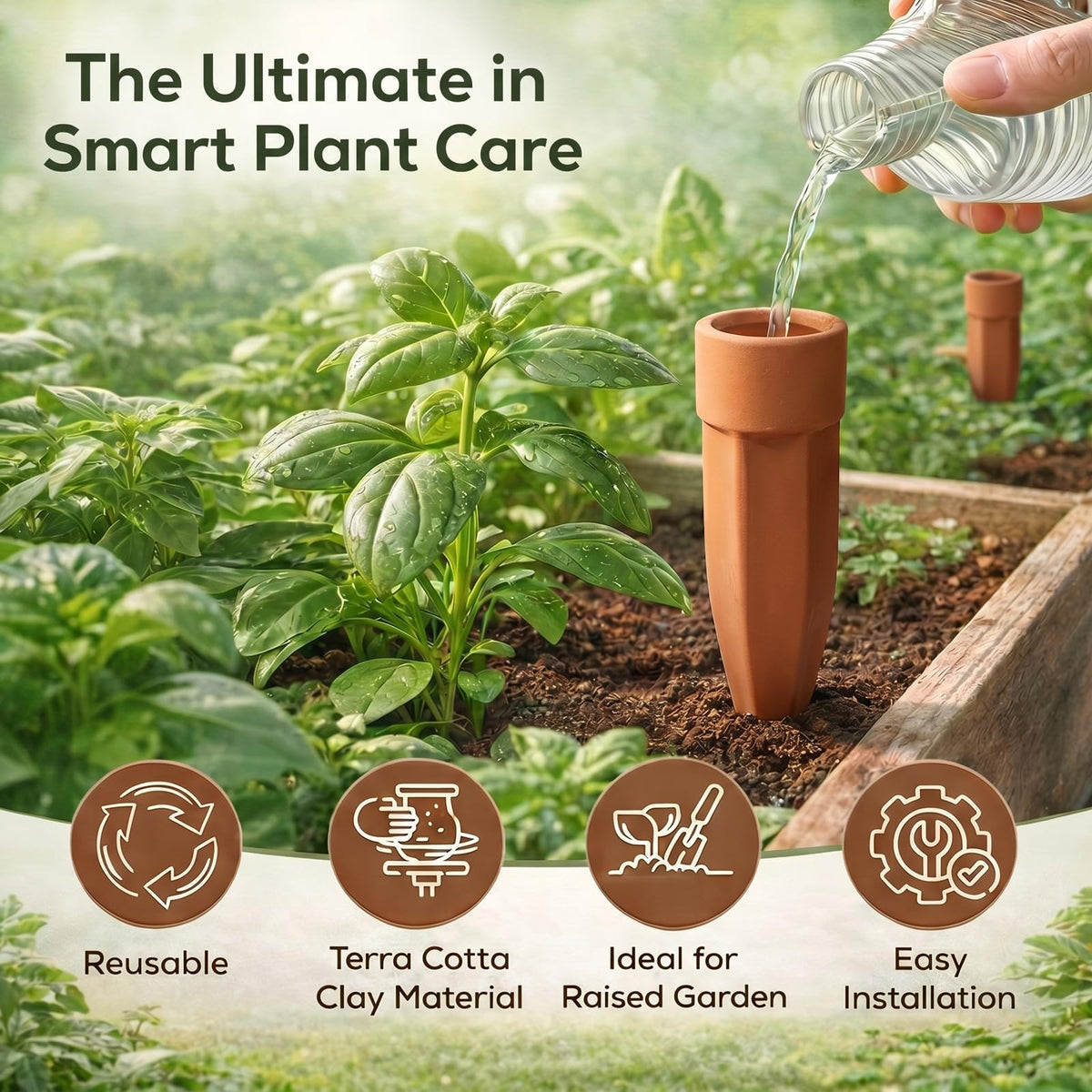 Honeydak small-pot compatibility for four-to-six inch containers.