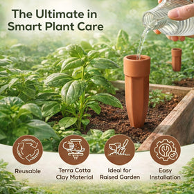 Honeydak small-pot compatibility for four-to-six inch containers.