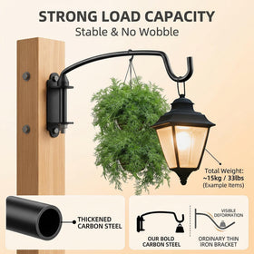 Hongchu indoor decor hanger ideal for plant display and arrangement.