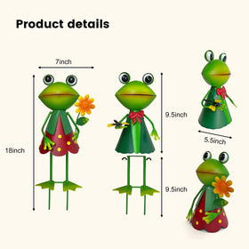 HONGLAND 3D frog statue anchors gardens and lawns with presence.