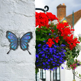 HONGLAND colorful butterfly wall art brightens outdoor or indoor spaces
