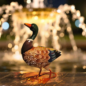 Charming garden gift duck statue for gardeners