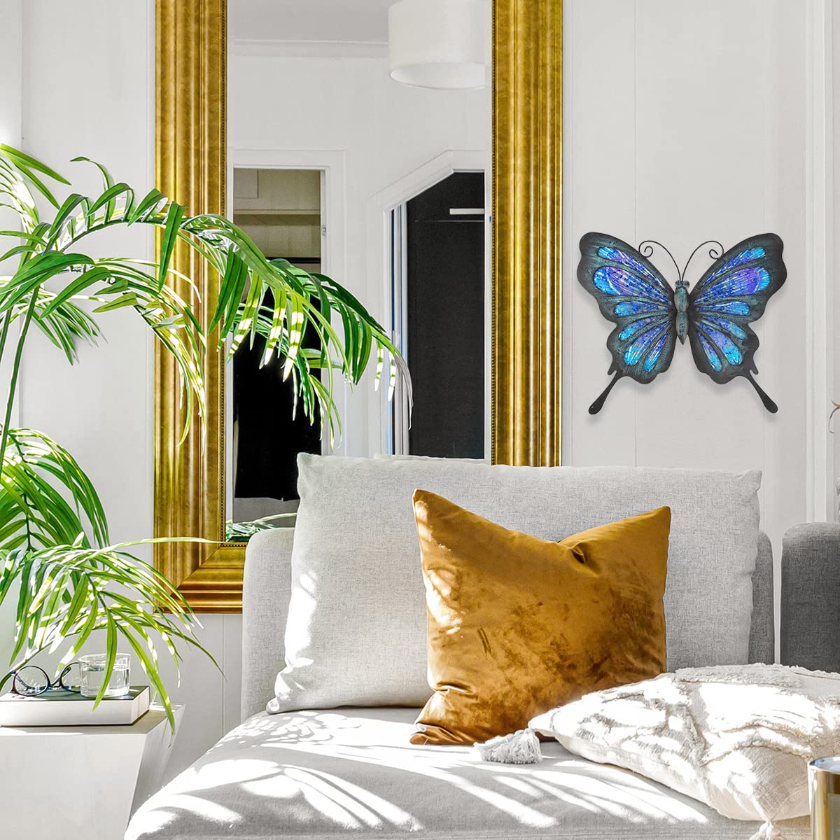 HONGLAND gift-ready butterfly wall art package for home lovers
