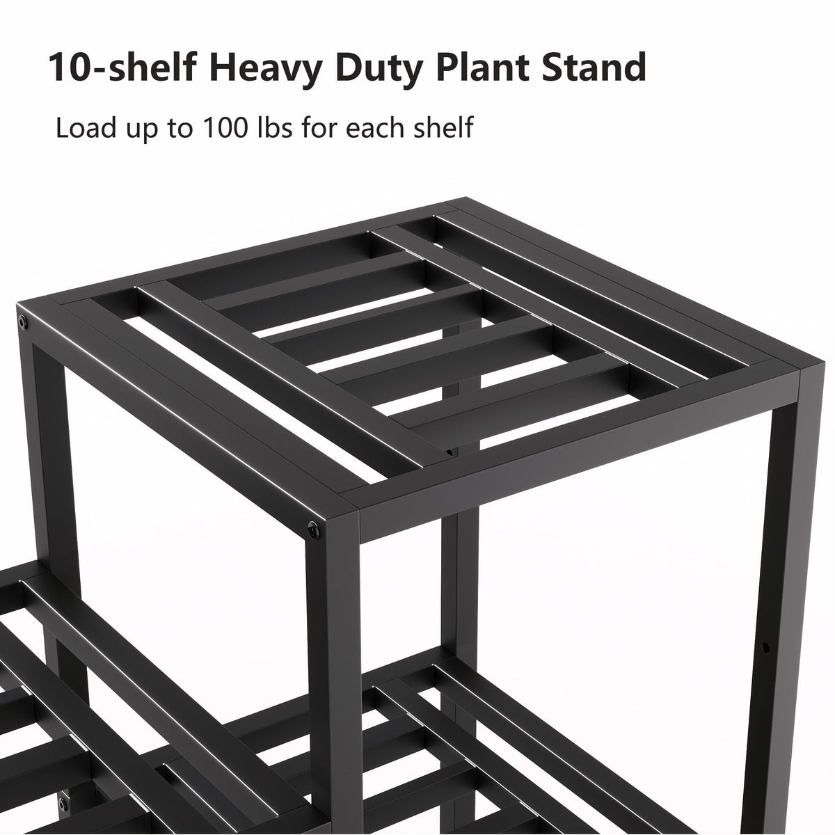 Hongsane adjustable leveling feet stabilize the stand on uneven floors
