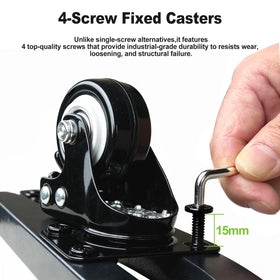 Hongsane galvanized steel rust-proof caddy ready for year-round outdoor use