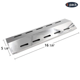 Hongso 16-7/8-inch heat plates catch drippings for easy cleanup