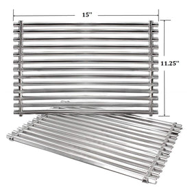 Hongso 65905 SCG521 15x11.25 inch grates — precise fit for compatible Weber models