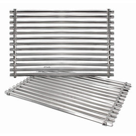 Hongso 65905 SCG521 grill grates for Weber Genesis Silver A — durable stainless steel construction