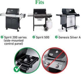 Hongso 65905 SCG521 grates for Spirit 500 side-control — even heat surface for steady cooking
