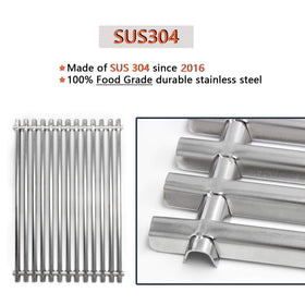 Hongso 65905 SCG521 set of two grates — ample cooking area for family meals