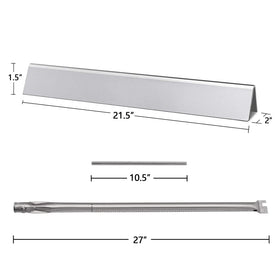 Hongso 7535 flavorizer bars provide even heat distribution and flavor retention.