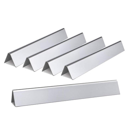 Hongso 7537 stainless flavorizer bars closeup, durable steel for even heat.
