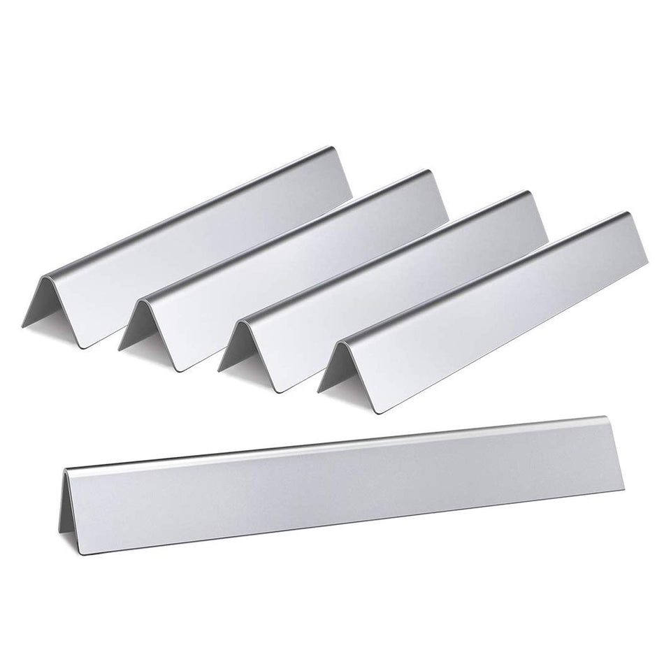 Hongso 7537 stainless flavorizer bars closeup, durable steel for even heat.