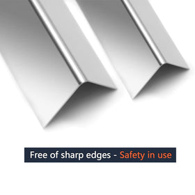 Hongso 7636 flavorizer bars close-up; magnetic martensitic stainless steel finish.